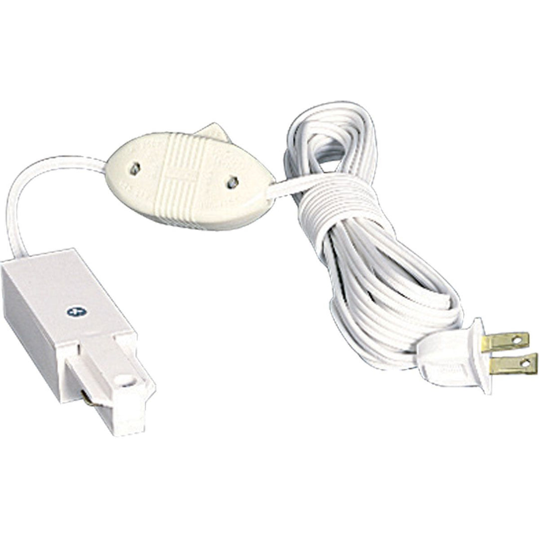 TRACK CORD + PLUG SET White