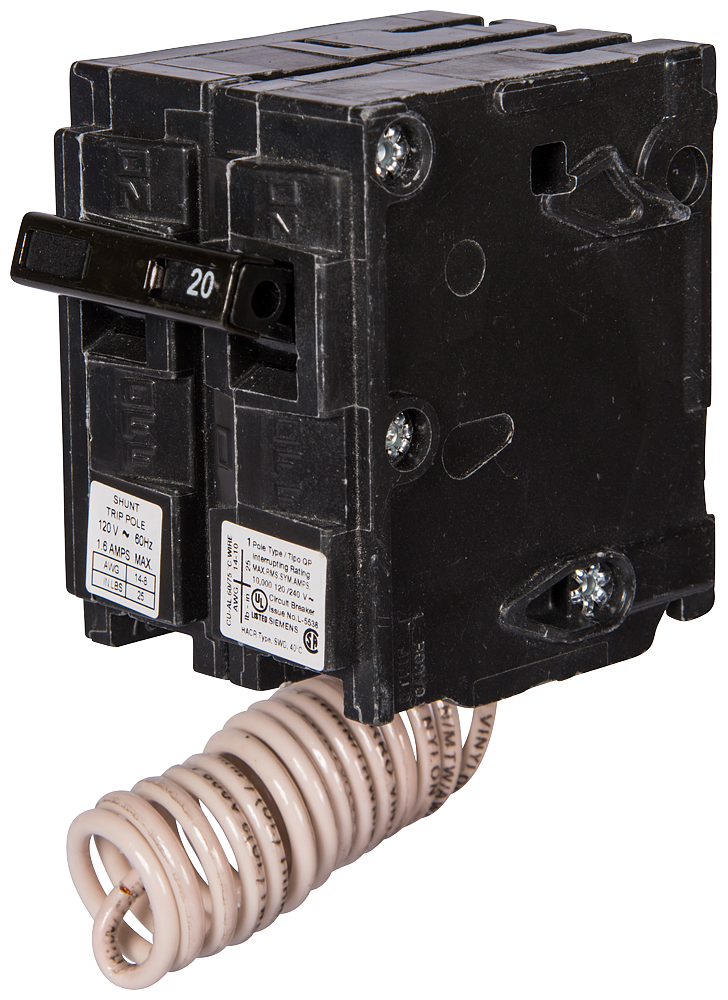 BREAKER 20A 1P 120V 10K QP 120V SHUNT
