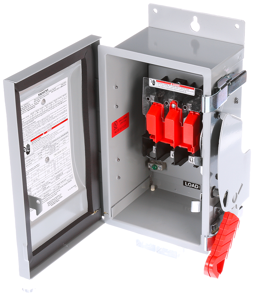 Siemens Low Voltage Circuit Protection Heavy Duty Safety Switches. CSA 100A 2...
