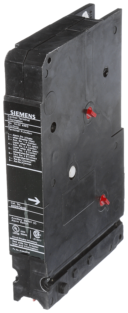 2 AUX. SWITCH, 1 ALARM SWITCH FOR ED