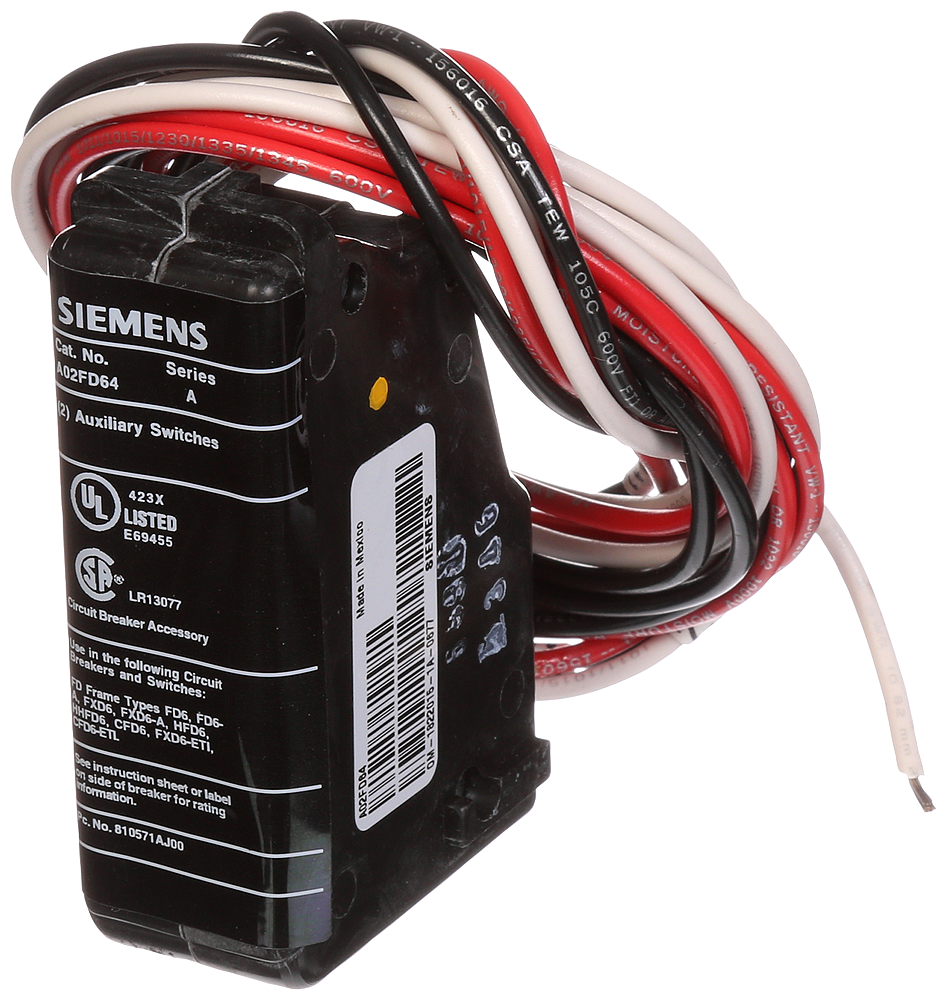 2 AUXILIARY SWITCH FOR FD FRAMES