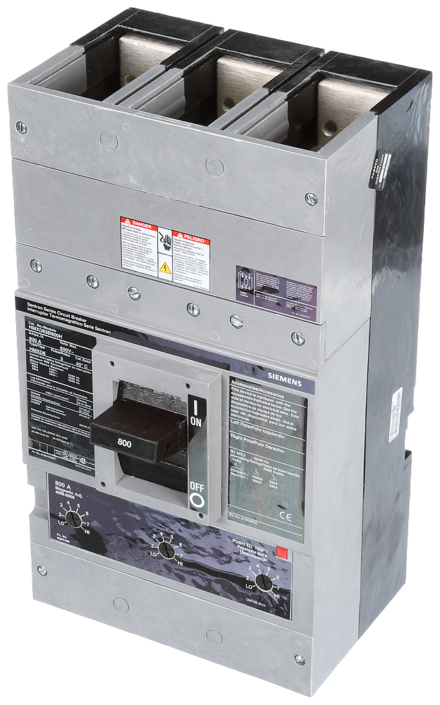 MD 50kA@600V 3P 800A NO-INT STD TM 100PC