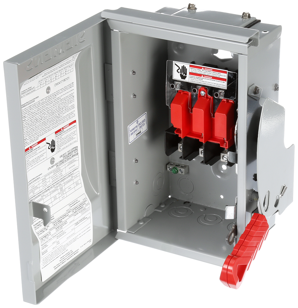 HD, 3R, 30A, 3P, 600V, NON-FUSIBLE