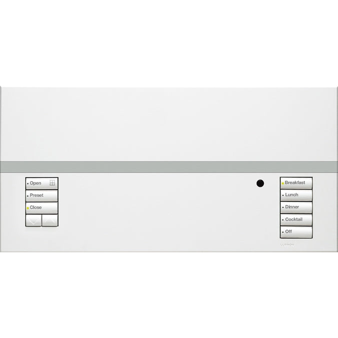 434 MHZ 6 ZONE TRIAC NO SHADE TRANS/ WH