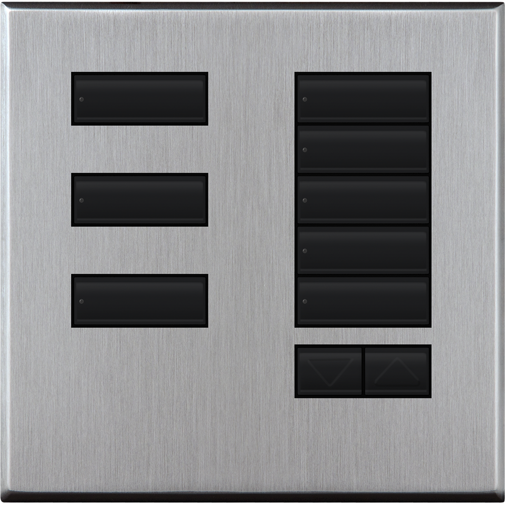 QSWE-WALLSTN 8BRL N/INS SATIN CHROME