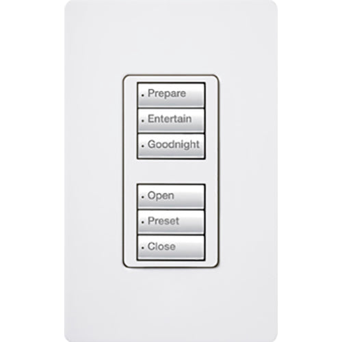 RADIORA2 3BD WALL KEYPAD WHITE