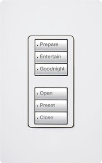 RADIORA2 3BD WALL KEYPAD BROWN