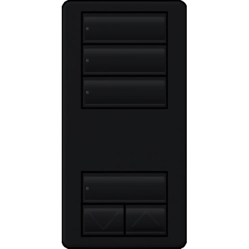 RA2 3S WALL KEYPAD BLACK