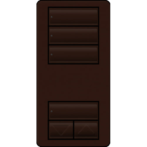 RA2 3S WALL KEYPAD BROWN