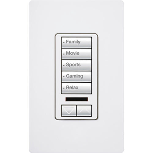 RADIORA2 5BRLIR WALL KEYPAD WHITE