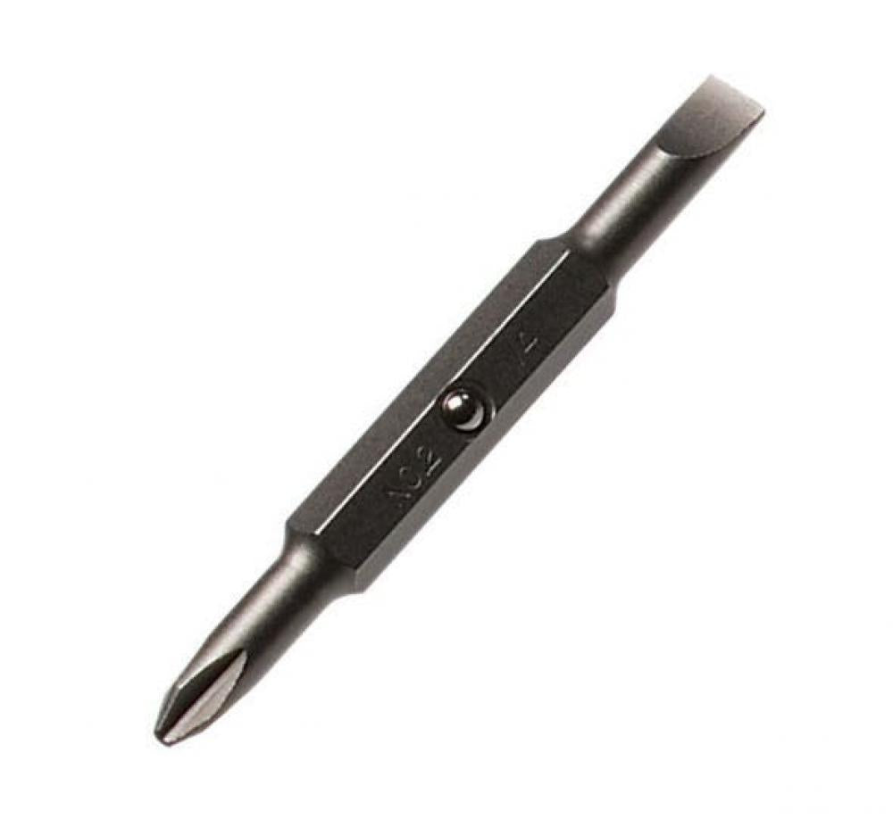 3 16" SLOTTED- 1 PHILLIPS BIT