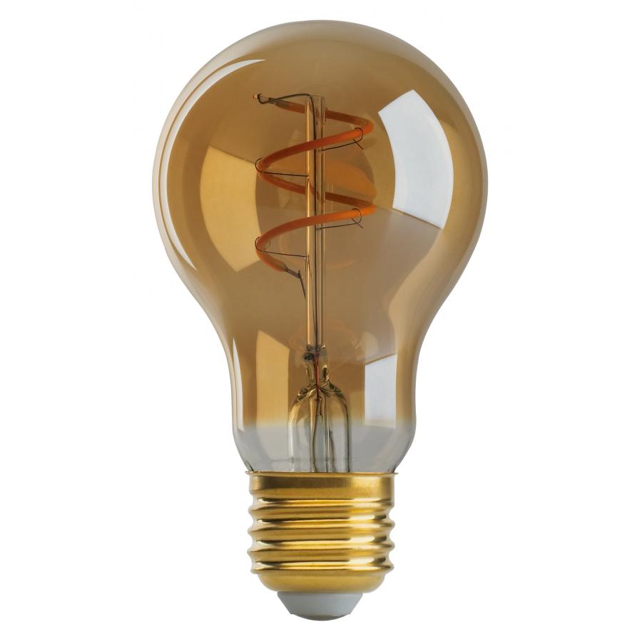 4A19/SPIRAL/LED/AMB/120V