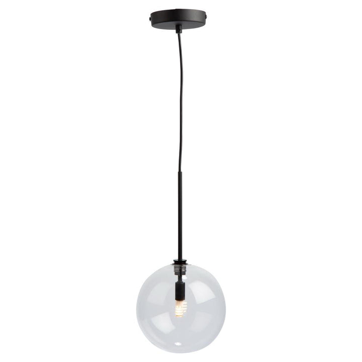 Pinpoint 1 Light Pendant Black