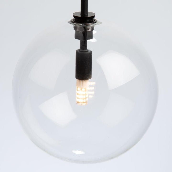 Pinpoint 1 Light Pendant Black