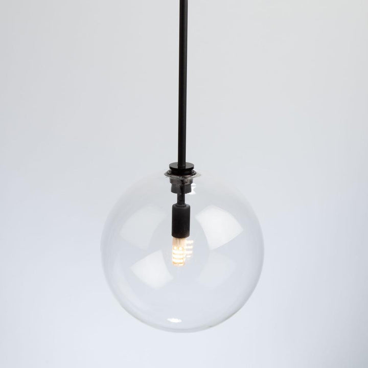 Pinpoint 1 Light Pendant Black