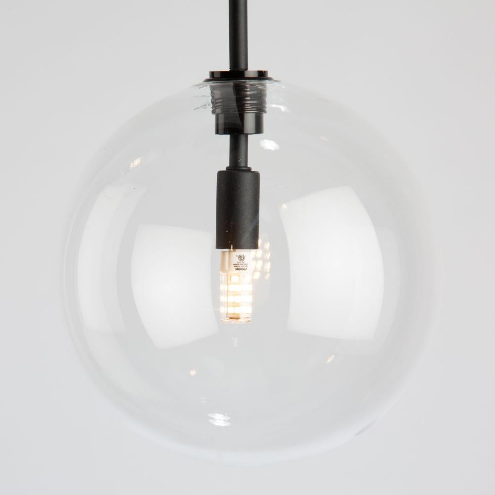 Pinpoint 3 Light Pendant Black