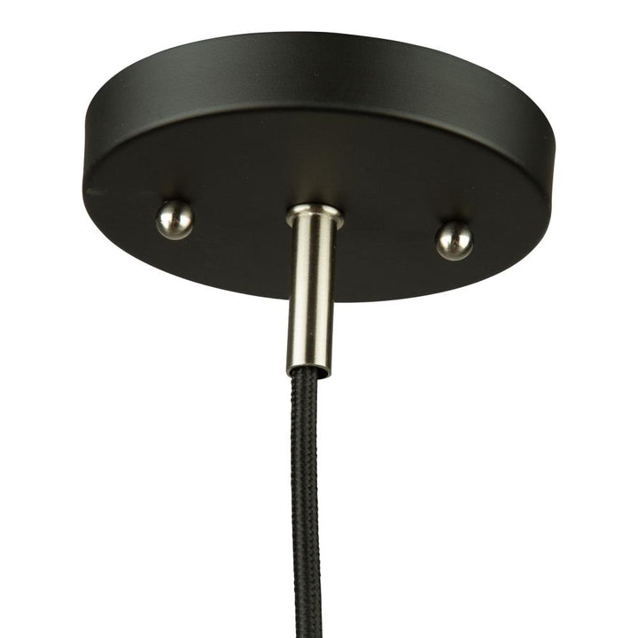 Tote 1 Light Pendant Black