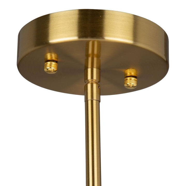 Rhythm 3 Light Chandelier Brushed Gold