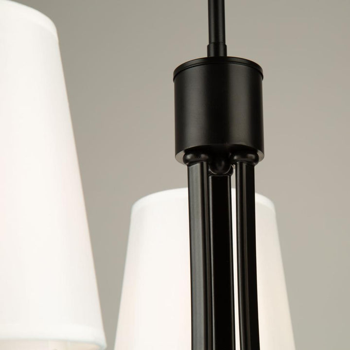 Rhythm 3 Light Chandelier Black
