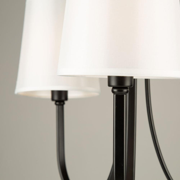 Rhythm 3 Light Chandelier Black