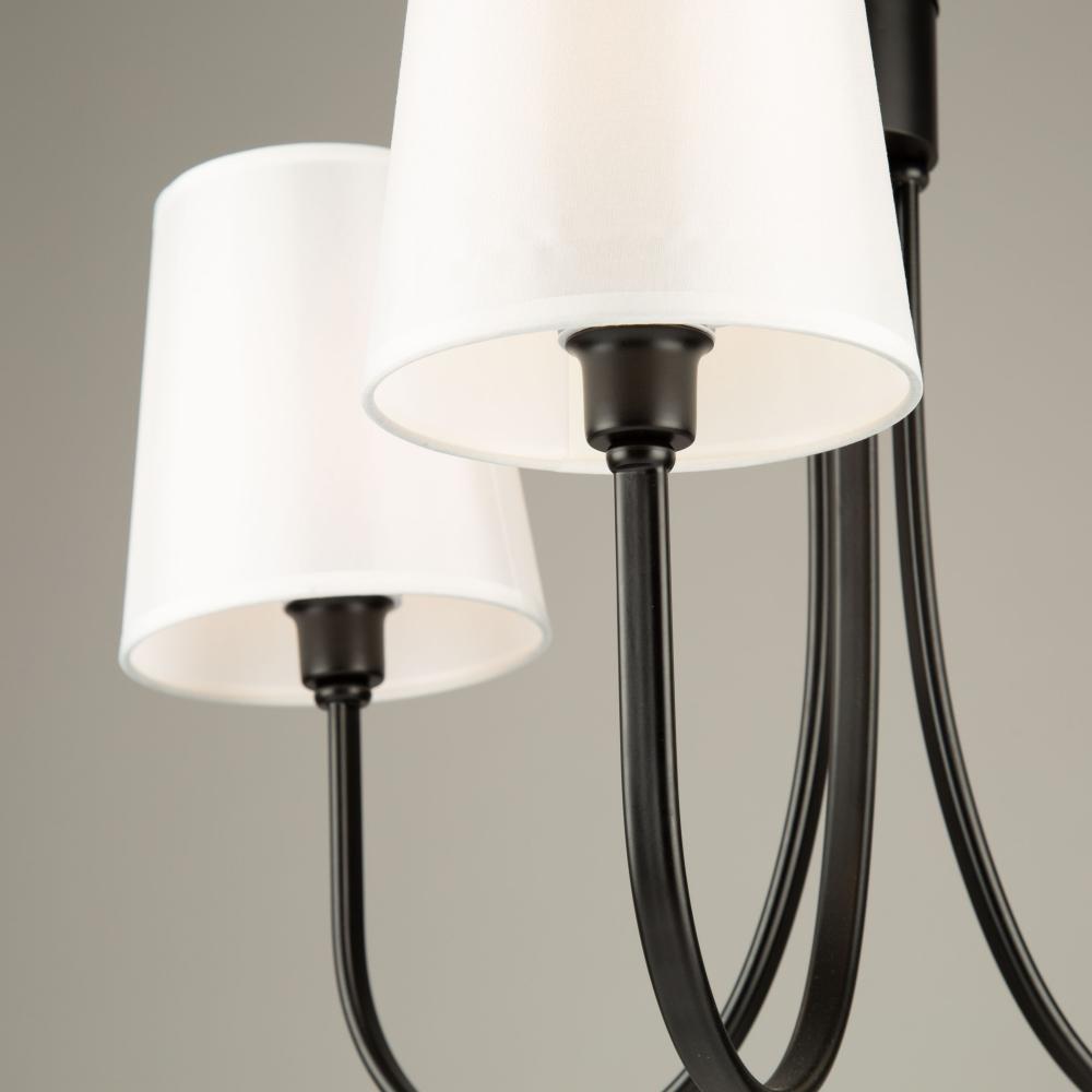 Rhythm 3 Light Chandelier Black