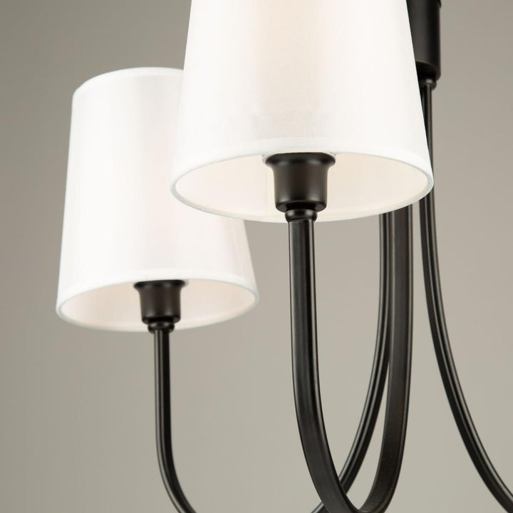 Rhythm 3 Light Chandelier Black