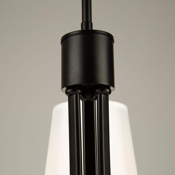 Rhythm 3 Light Chandelier Black