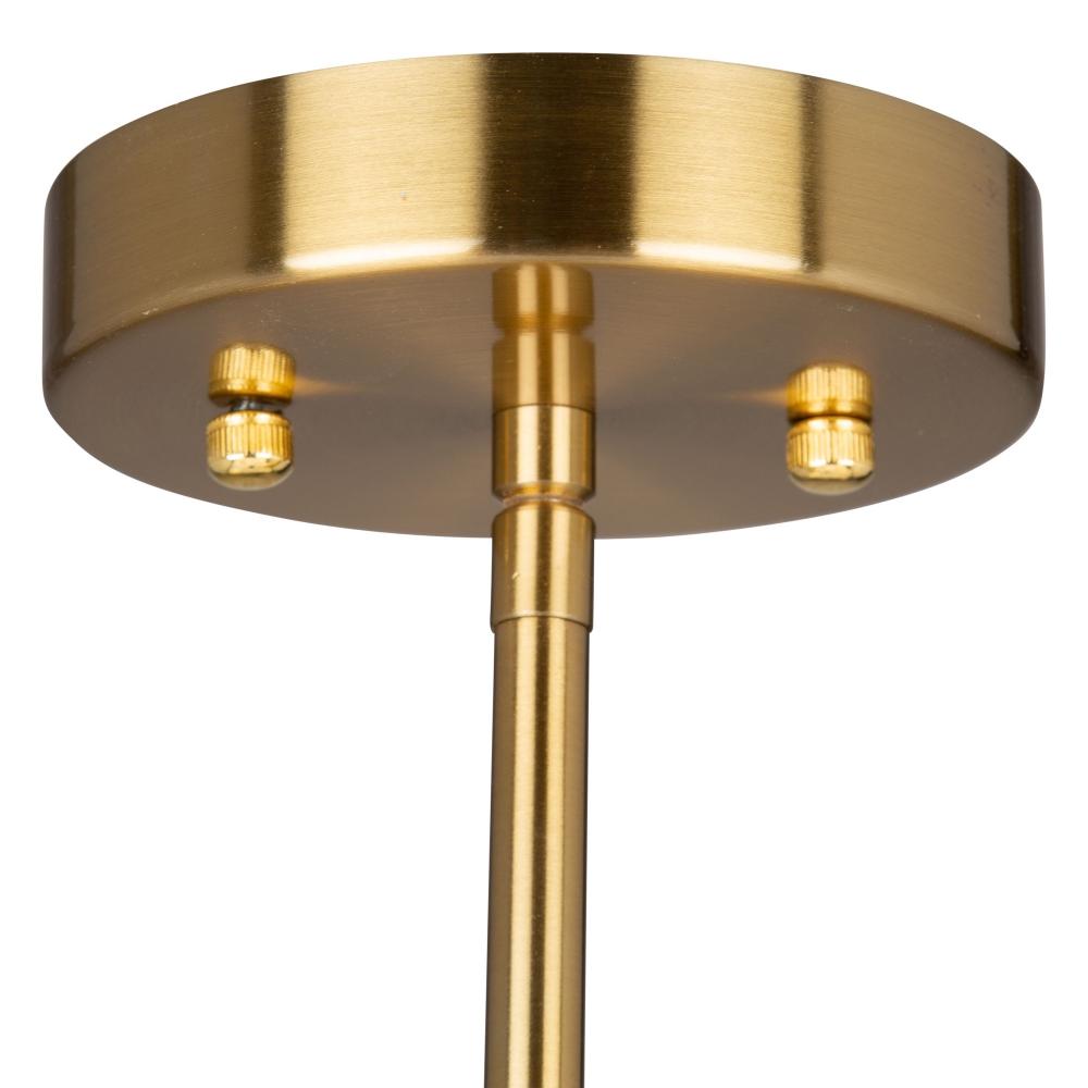 Rhythm 5 Light Chandelier Brushed Gold