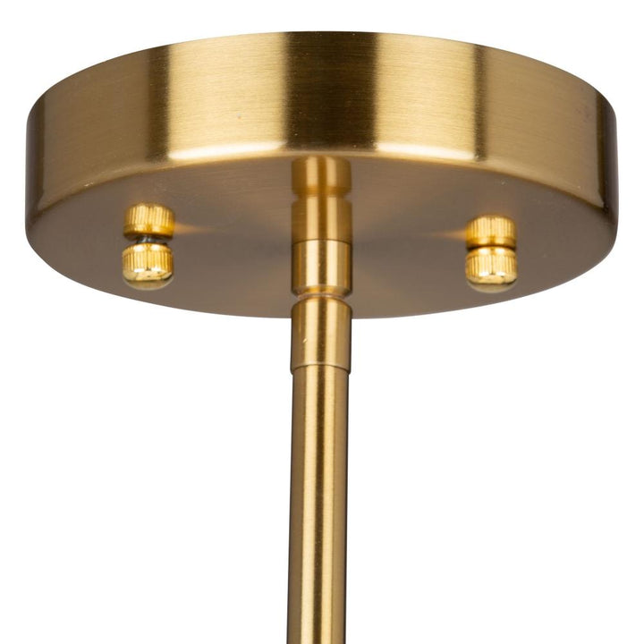 Rhythm 5 Light Chandelier Brushed Gold