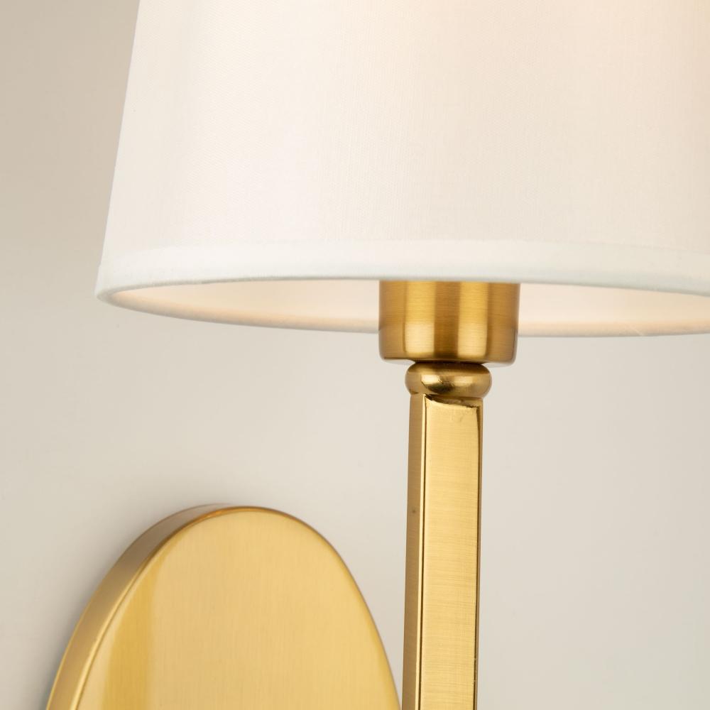 Rhythm 1 Light Sconce Brushed Gold