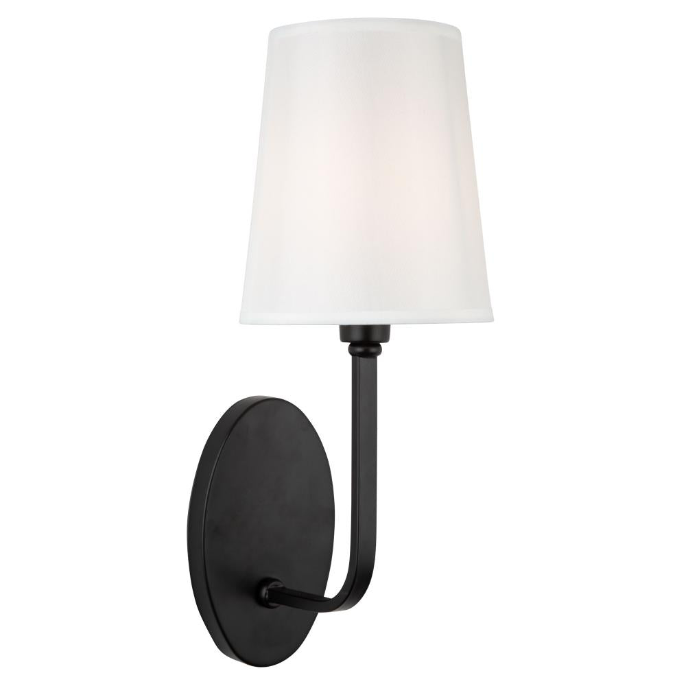 Rhythm 1 Light Sconce Black