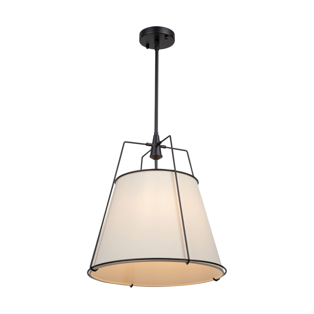 Pullman Collection 3-Light Pendant Black