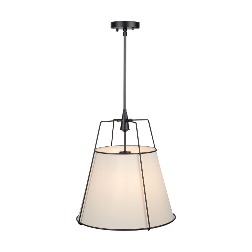 Pullman Collection 3-Light Pendant Black