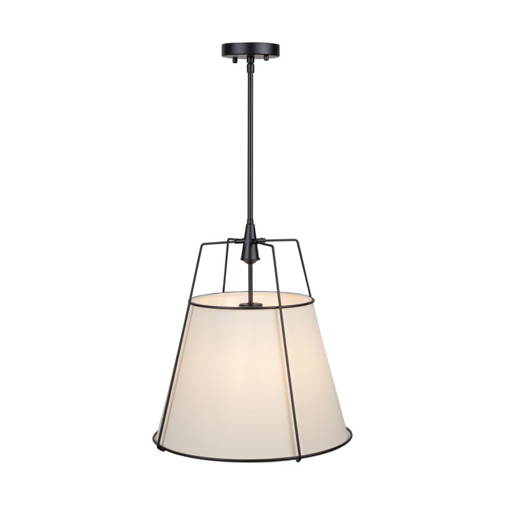 Pullman Collection 3-Light Pendant Black