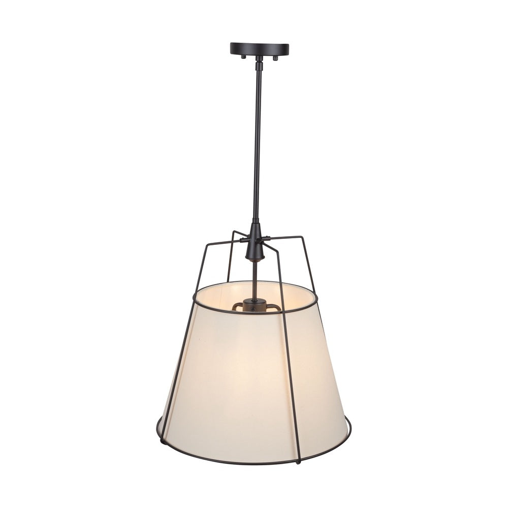 Pullman Collection 3-Light Pendant Black