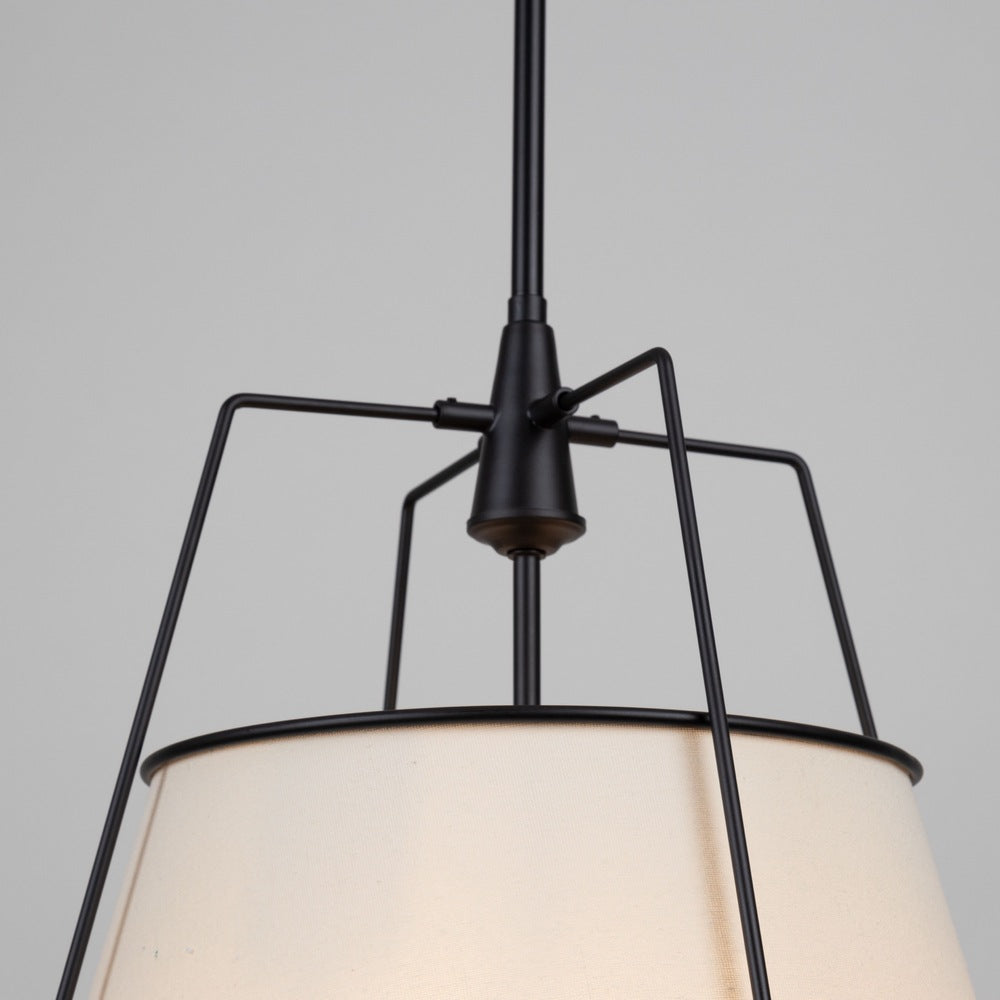 Pullman Collection 3-Light Pendant Black