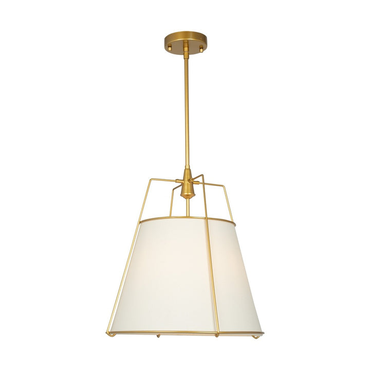 Pullman Collection 3-Light Pendant Brass