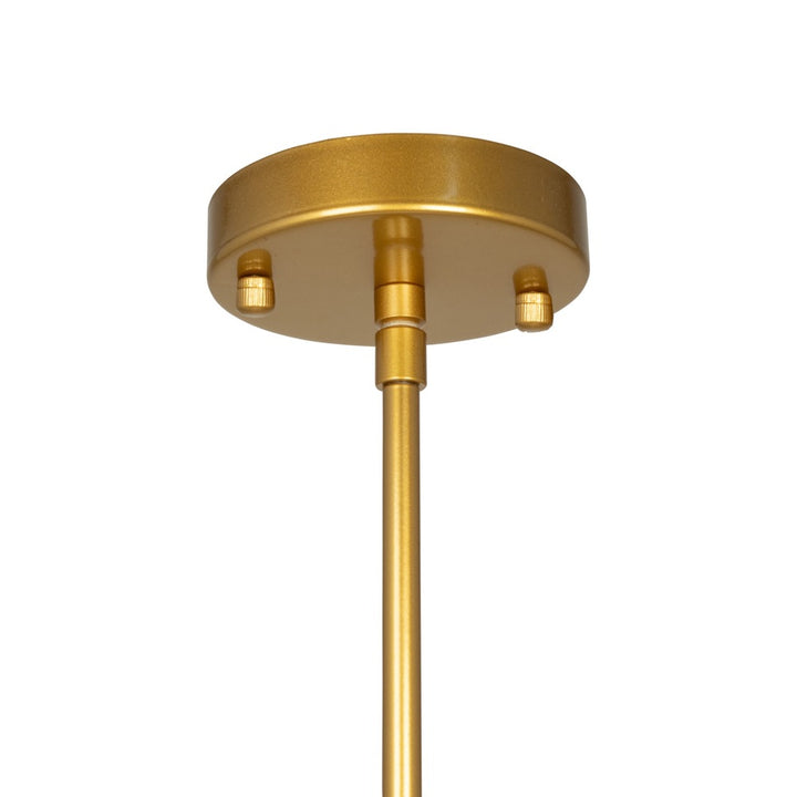 Pullman Collection 3-Light Pendant Brass