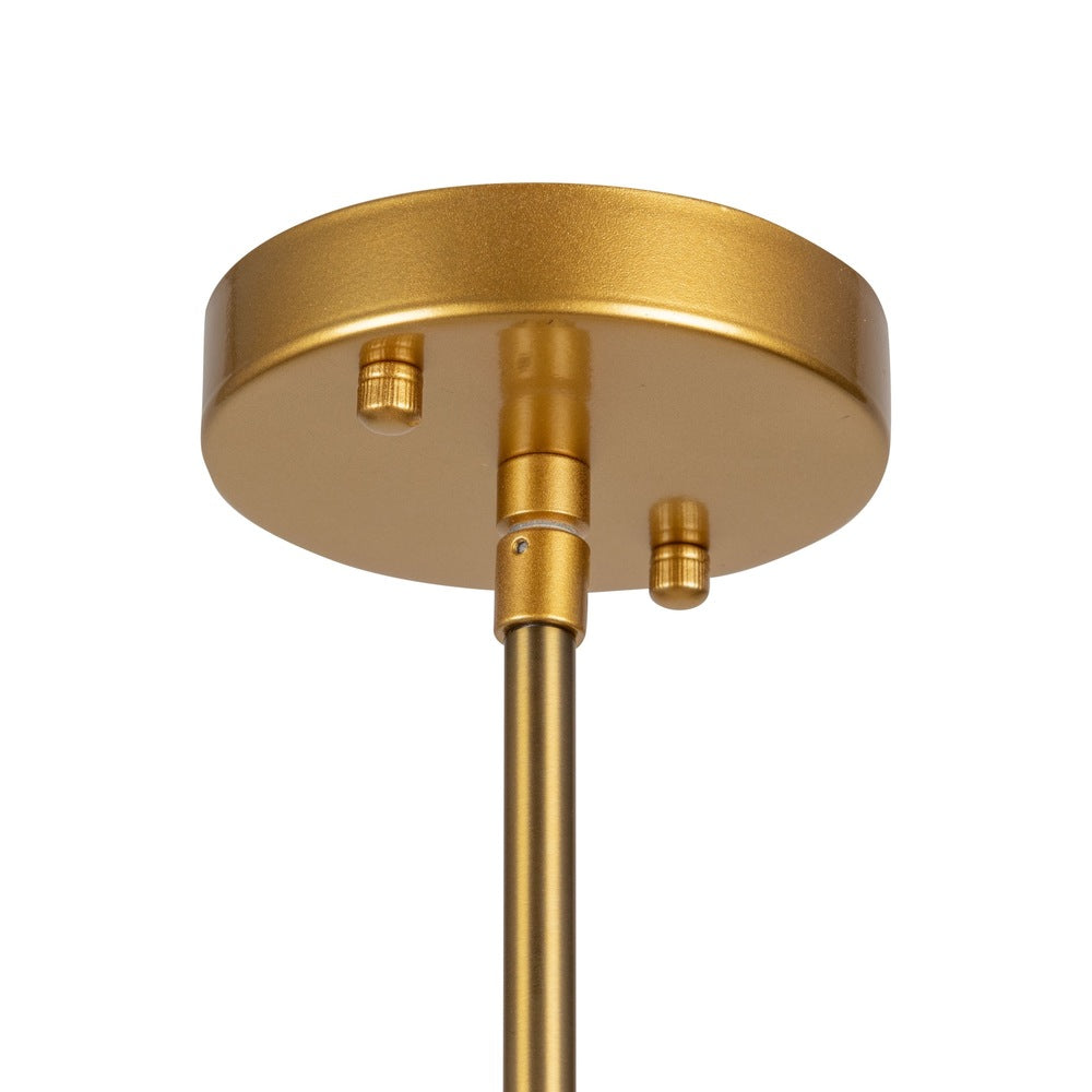 Pullman Collection 4-Light Pendant Brass