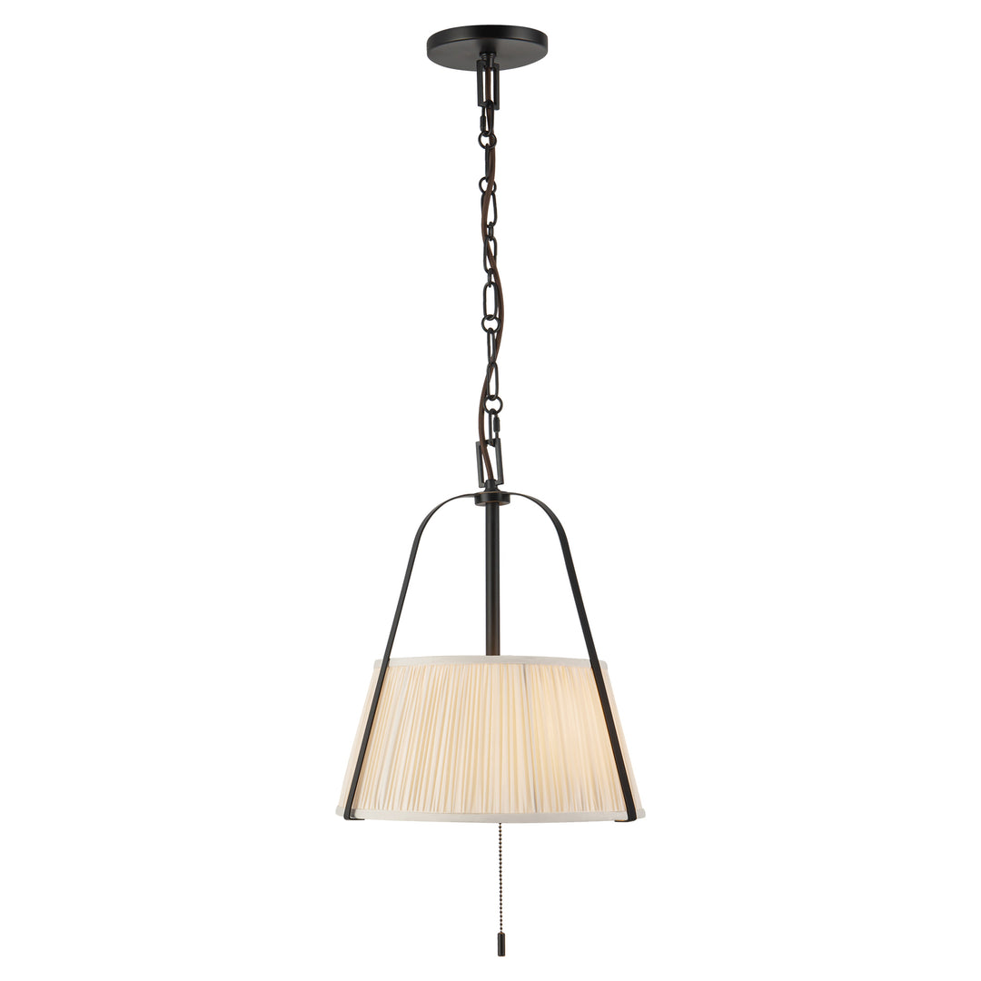 Scout 13-in Black Pendant