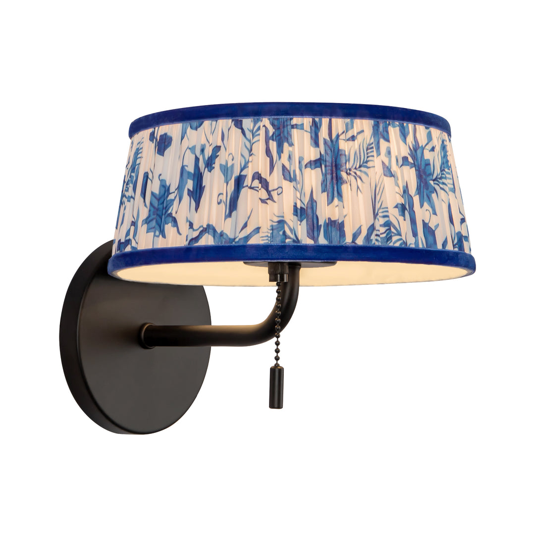 Scout 7-in Black Bathroom Vanity Light