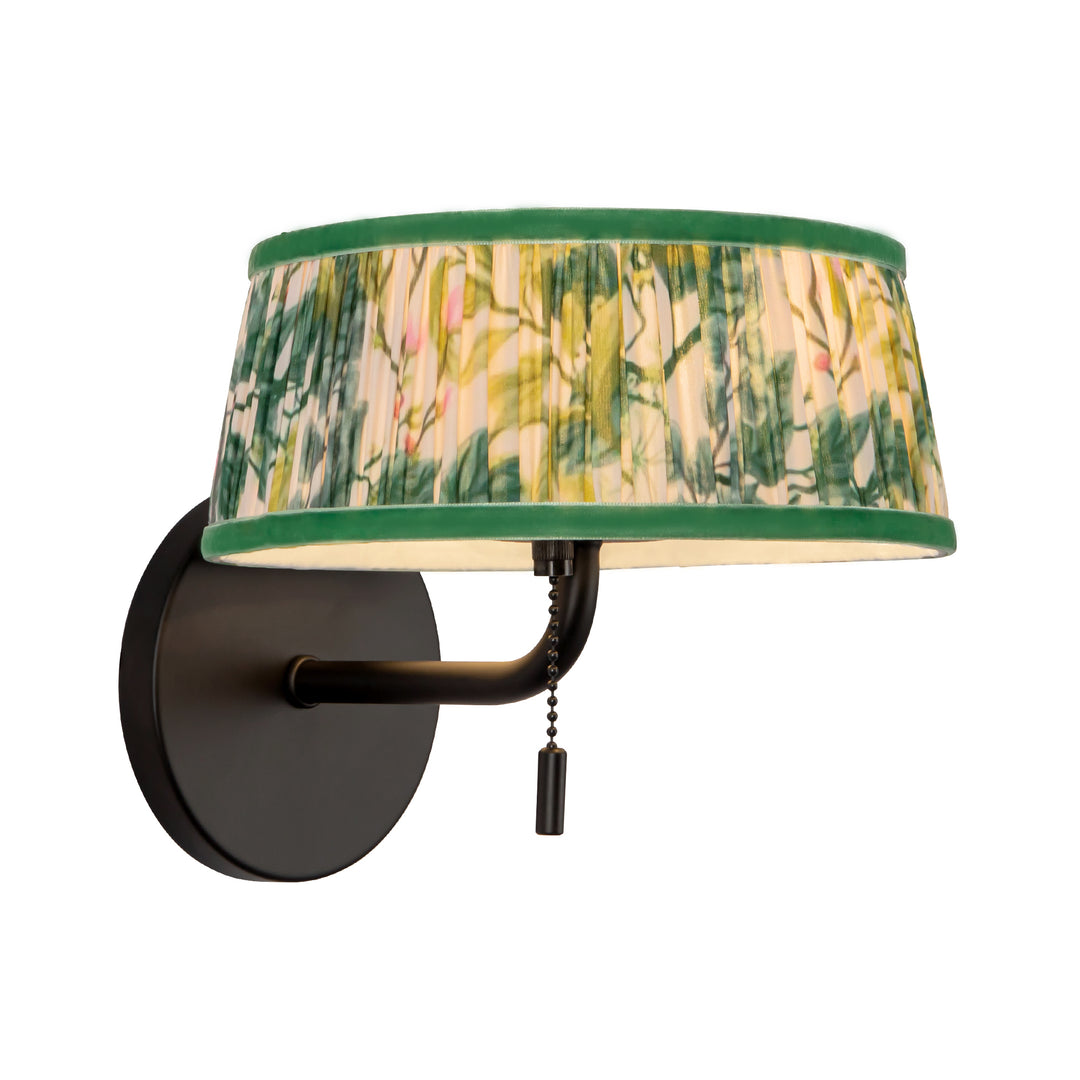 Scout 7-in Black Bathroom Vanity Light