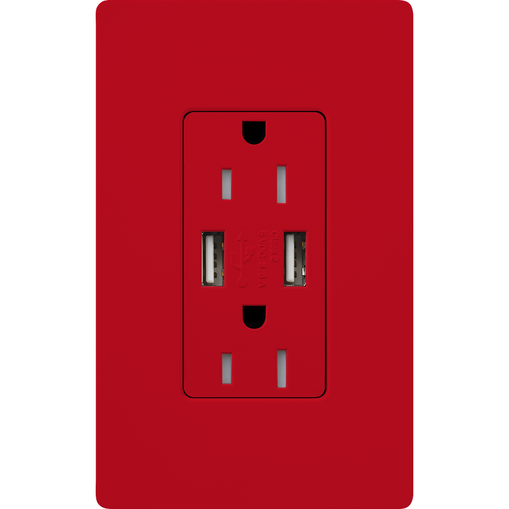 SC 15A USB TAMPER RESIST HOT