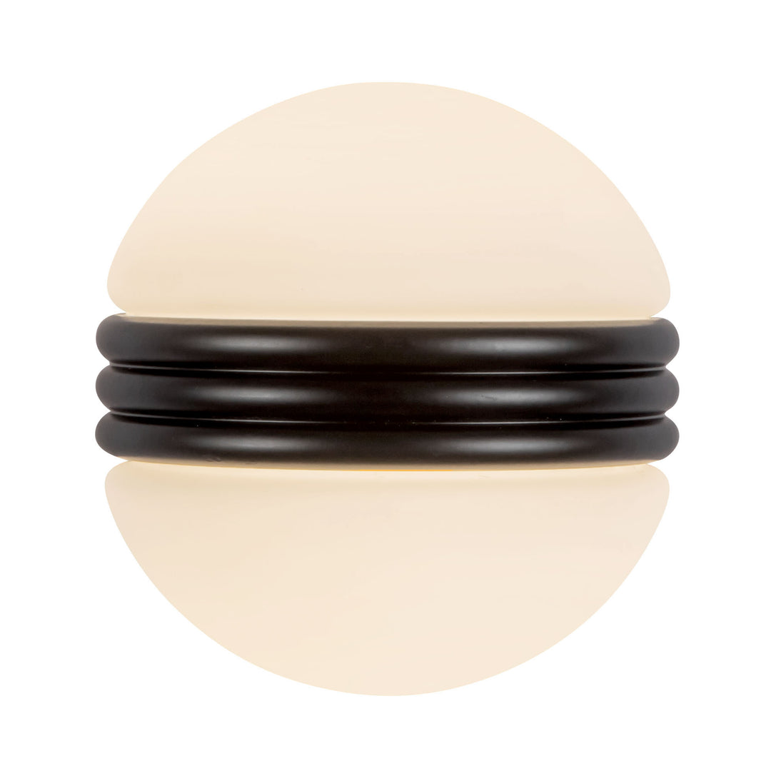 Selene 5-in Black dimmable LED Wall Sconce