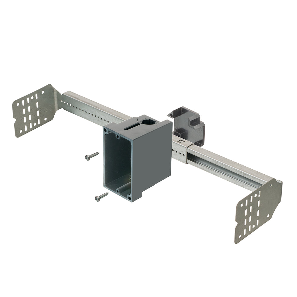 ONE GANG SLIDER KIT W/ GROUNDING CLIP