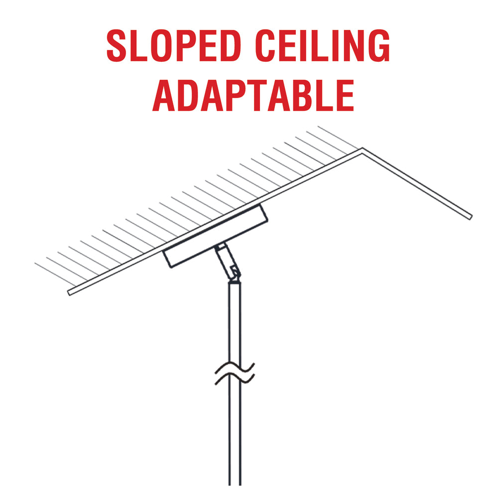 3LT Notched Pendant MB, WH Shade & Diff