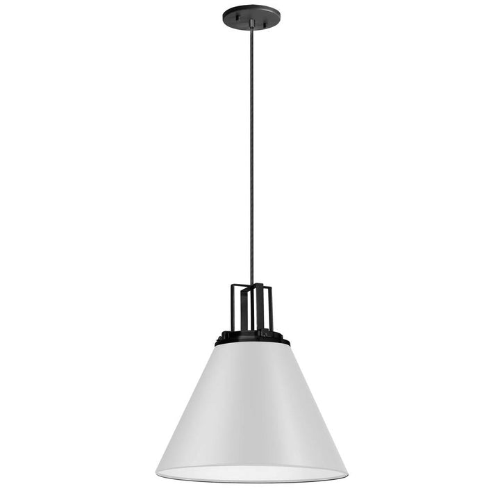 1LT Incandescent Pendant,  MW w/ MB Accent