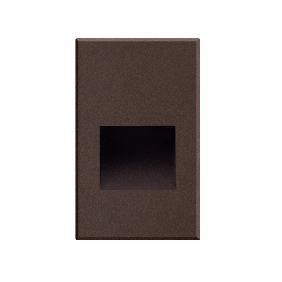 Sonic 5-in Espresso LED Exterior Wall/Step Light