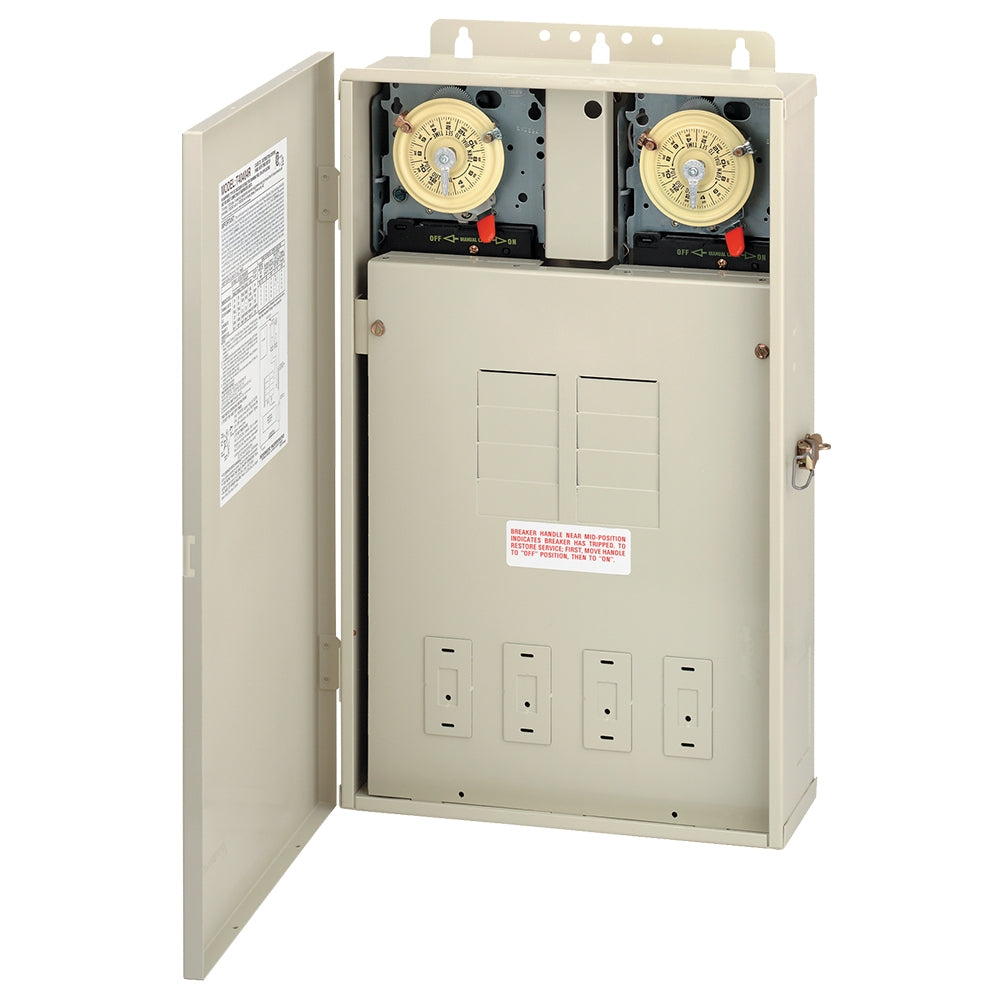 125 A Load Center with Two T104M Mechanisms, 8-Breaker Spaces