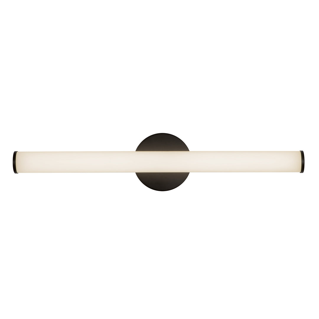 Tectra 24-in Black dimmable LED Wall Sconce